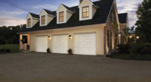 Classic Collection Insulated Solid White Garage Door