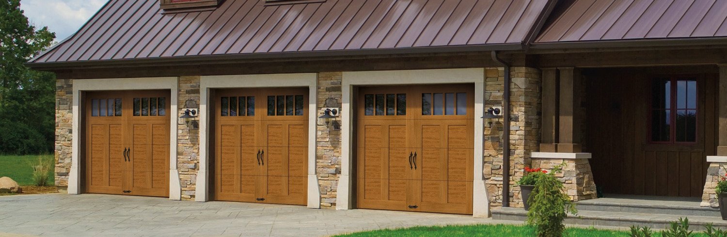 Canyon Ridge® Carriage House (4-Layer) Garage Doors