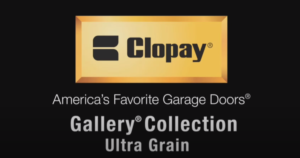 Clopay Garage Doors - Gallery Collection with Ultra Grain Finish