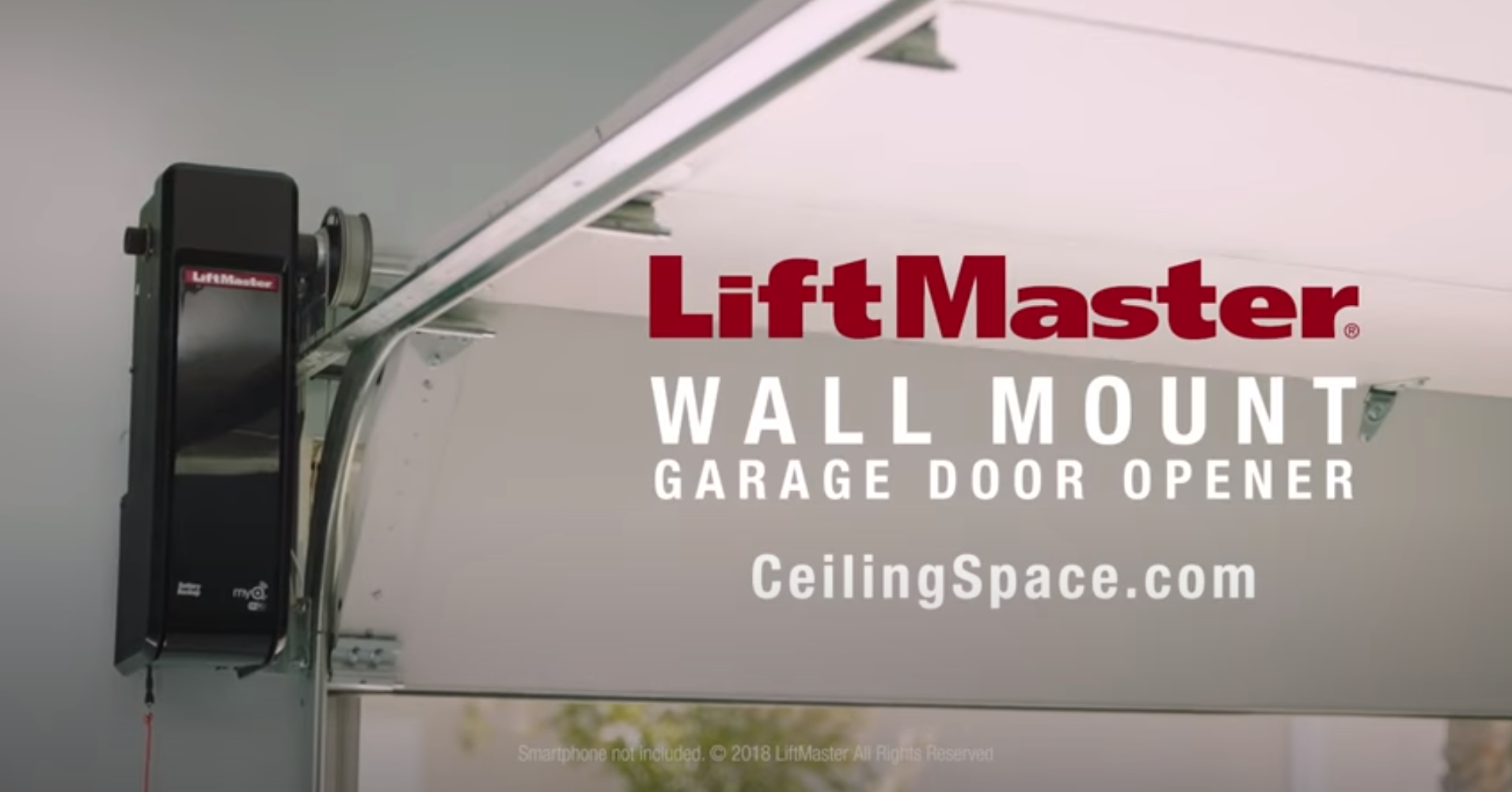 LiftMaster® Wall Mount Garage Door Opener (8500W) - Consolidated Garage ...